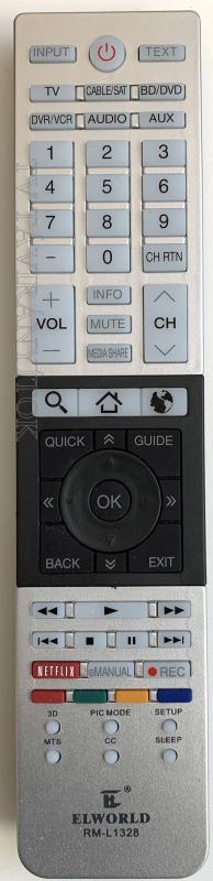 Toshiba RM-L1328 (CT-90427) Smart 3D Netflix