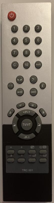 TRC001 THOMSON, TELEFUNKEN TV TÁVIRÁNYÍTÓ