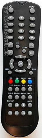 Utángyártott távirányító AKAI, HORIZON TV-hez