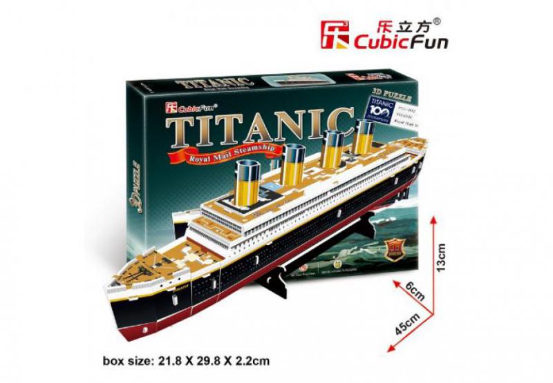 Cubic Fun 3D puzzle Titanic