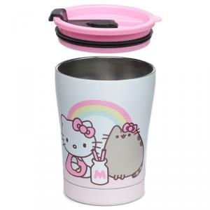 Hello Kitty - Rozsdamentes Acél Thermo Bögre 300ml