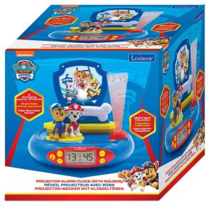 Mancs Őrjárat / Paw Patrol projektoros ébresztőóra hanggal és fénnyel LEX-RP500PA