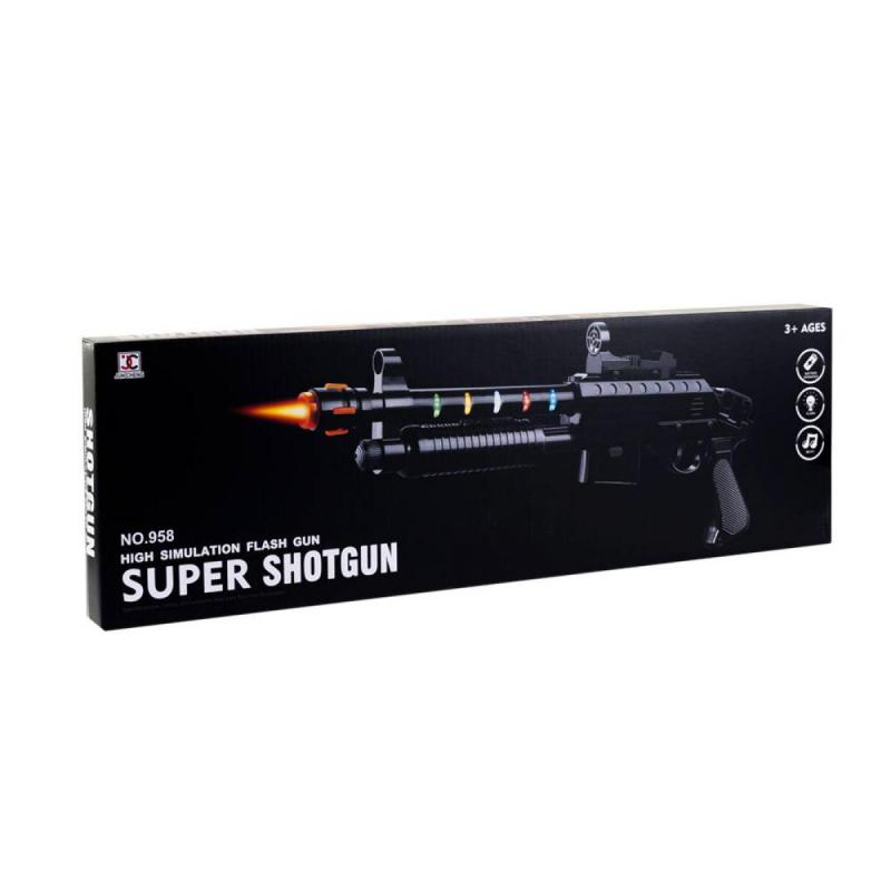 Játék fegyver hanggal és fénnyel