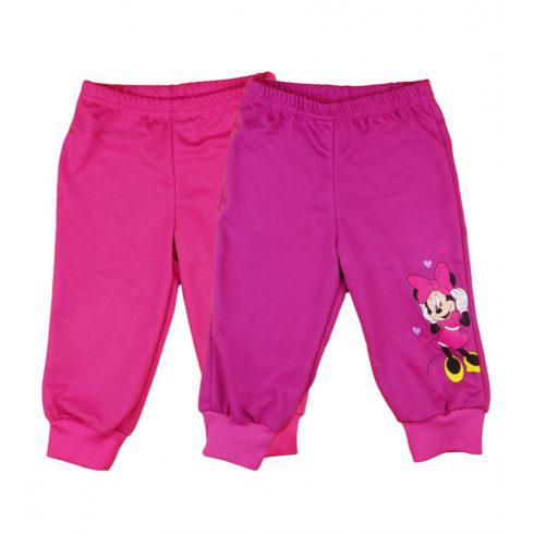 Kislány 2 db-os szabadidő nadrág szett, 86 cm