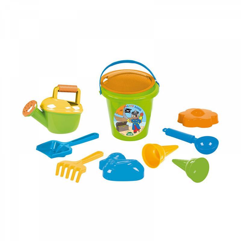 Lena fiús homokozó készlet, 10 részes