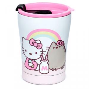 Hello Kitty - Rozsdamentes Acél Thermo Bögre 300ml
