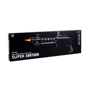 Játék fegyver hanggal és fénnyel