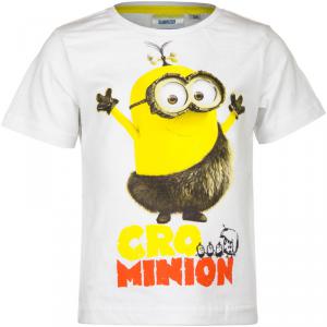 Minions, Minyonok gyerek póló, fehér, 116cm