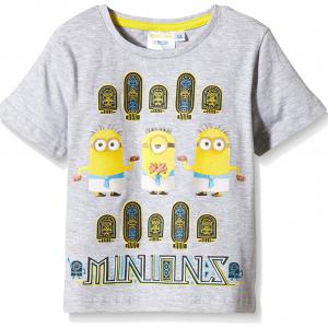 Minions, Minyonok gyerek póló, szürke, 104 cm