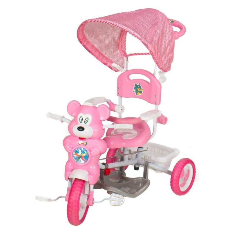 Vegatoys Macis fedeles tricikli, rózsaszín