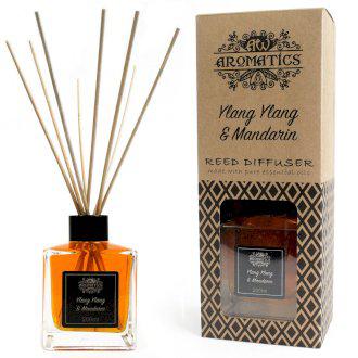 Ylang Ylang és Mandarin Aroma Diffúzor Bambuszpálcikákkal 200ml