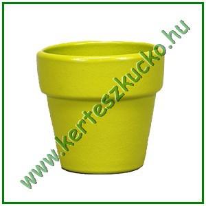 Agyag cserép olívazöld