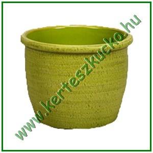 Agyag "hordó" szett, zöld (4 db/szett)