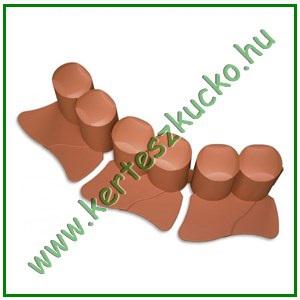 Ágyásszegély műanyag TERRACOTTA 3 m x 10 cm - PROSPERPLAST IPAL6