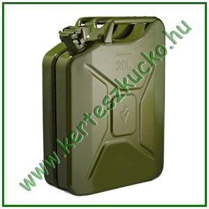 Benzines kanna 20 literes fém, üzemanyag kanna