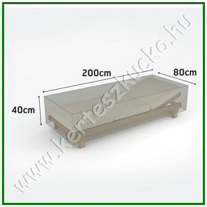 Covertop kültéri bútortakaró nyugágyhoz 80x200x40 cm