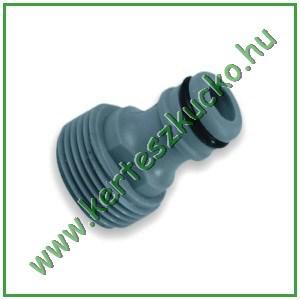 Csapcsatlakozó 3/4" külső menettel 1/2" gyorscsatlakozó