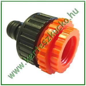 Csapcsatlakozó univerzális 1/2" - 3/4" - 1" belső menettel 1/2" gyorscsatlakozó