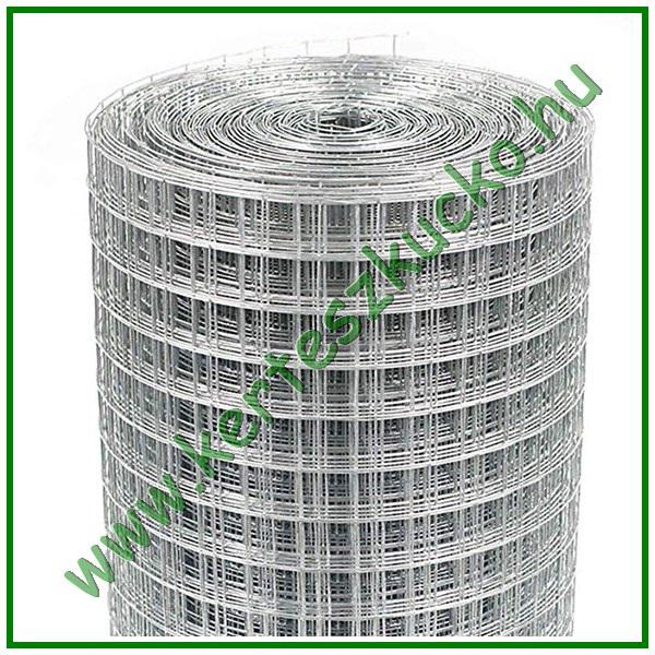 Drótkerítés ponthegesztett drótháló 12,7 x 12,7 mm, 0,5 x 25 m