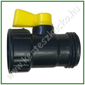 Elzárható külső menetes csapcsatlakozó