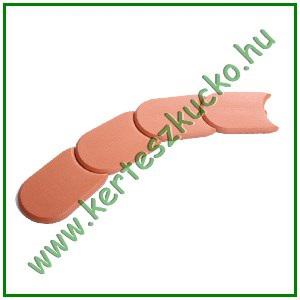 Ágyásszegély műanyag 3,8 m TERRACOTTA - PROSPERPLAST IPAK2