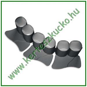 Ágyásszegély műanyag SZÜRKE 3 m x 10 cm - PROSPERPLAST IPAL6
