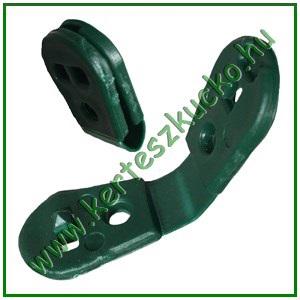 Árnyékolóhálóhoz rögzítő klipsz, zöld színben (20 db/csomag)