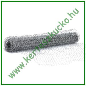 Csirkeháló galvanizált 30 x 30 mm, 0,5 x 50 m