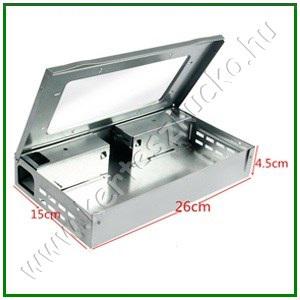 Élvefogó patkánycsapda fémből