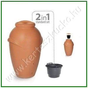 Esővízgyűjtő 360 literes TERRAKOTTA - PROSPERPLAST ICAN360