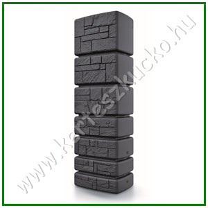 Esővízgyűjtő torony 350 literes ANTRACIT - PROSPERPLAST IDTST350