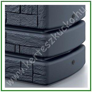 Esővízgyűjtő torony 500 literes ANTRACIT - PROSPERPLAST IDTST500