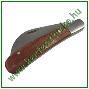 Kacorkés 170 mm, oltókés, ívelt penge, behajtható