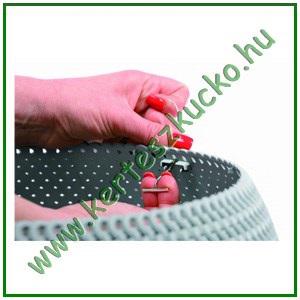 Kaspó fonott asztali vagy akasztós 29 cm BABAKÉK - PROSPERPLAST DKSP290WS