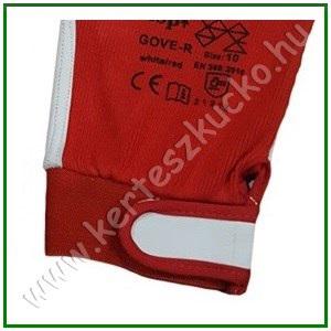 Kecskebőr kesztyű pamut kézháttal 8-as