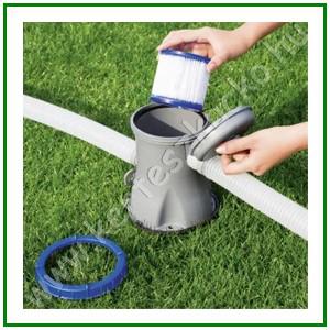 Medence szűrőbetét 1,5 m3/h, 2 darabos csomag