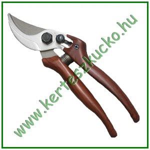 Metszőolló, fa mintás markolattal ( 20 cm )