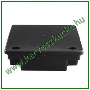 Patkányfogó műanyag doboz, fekete