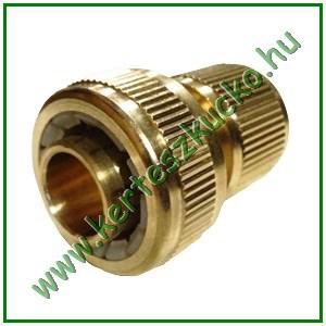 Gyorscsatlakozó rézből 3/4"