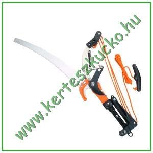 Hernyózó olló fej PROFI (fűrésszel, zsinórral, 5 méteres alumínium szárhoz 1384)