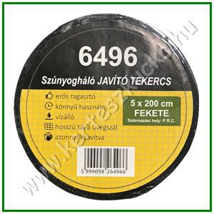 Javító tekercs üvegszálas szúnyoghálóhoz FEKETE 5 cm x 200 cm