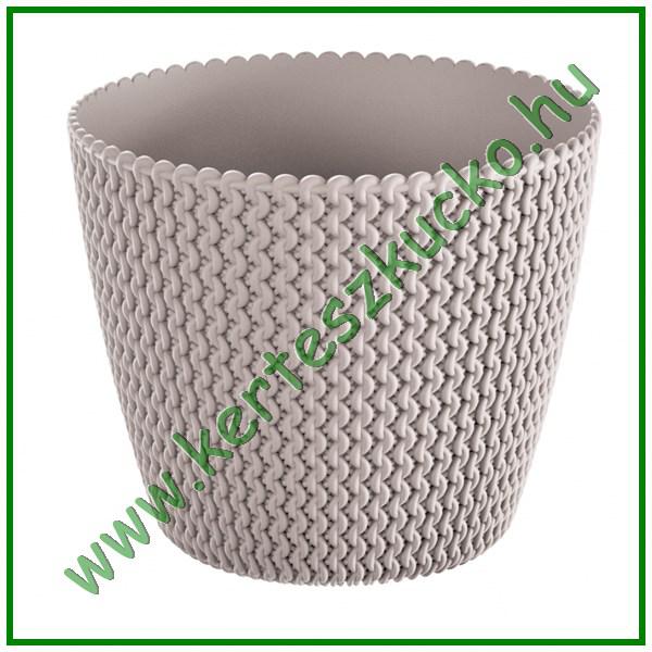 Kaspó fonott 220 mm MOKKA - PROSPERPLAST DSP220