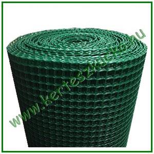 Kertirács műanyag 10 x 10 mm ZÖLD 1 x 25 m