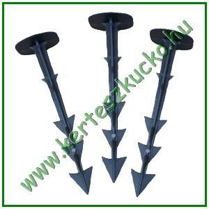 Leszúrótüske vakondhálóhoz műanyag 19 cm (50 db/csomag)