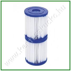 Medence szűrőbetét 1,5 m3/h, 2 darabos csomag
