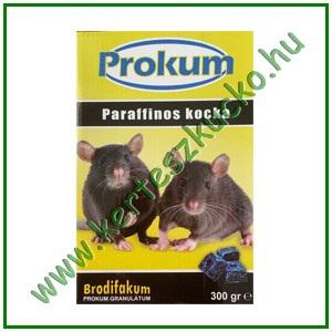 Prokum rágcsálóirtó paraffinos blokk 300gr