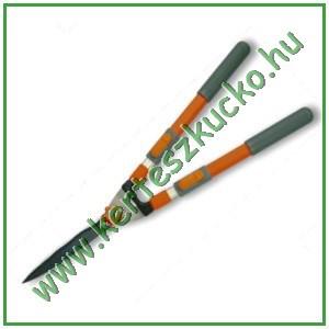 Sövényvágó olló teleszkópos alumínium nyél, hullámos él