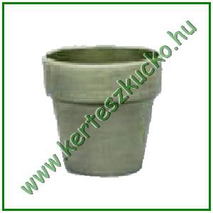 Agyag cserép sötétzöld