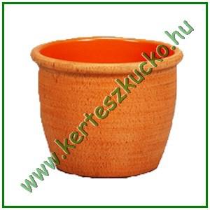 Agyag "hordó" szett, terracotta (4 db/szett)