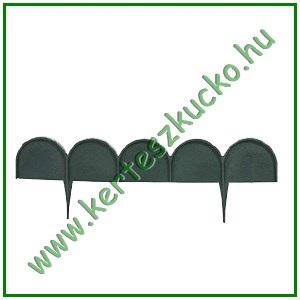 Ágyásszegély, ÍVES, 9 cm x 10 m, ZÖLD - PROSPERPLAST IKRA